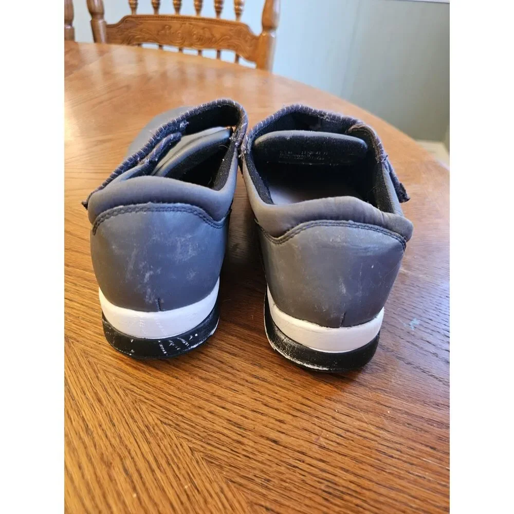 Drew Size 9.5 Moonwalk Slip‎ On Comfort Shoes Orthopedic Gray 14100